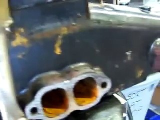 Testing a Mercruiser 260 hp V 8 Manifold for Leaks ShipShapeTn.Com