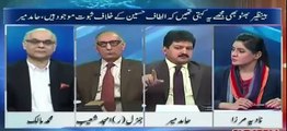 What Musharaf and Benazeer use to say about Altaf Hussain in private meetings - Hamid Mir reveals