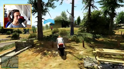 Insane Water Spiral Stunt (GTA 5 Funny Moments)