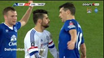 Diego Costa bites Gareth Barry (Red Card)