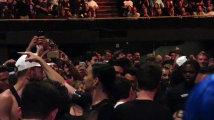 Katy Perry Dances in the Front Row at Madonna