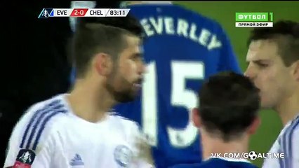 Bite Diego Costa - Everton 2 - 0	Chelsea - 12/03/2016