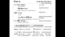 Cùng nhau học tiếng Nhật - Japan in my love - Bài 36 - Đài NHK [やさしい日�