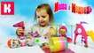 Маша и Медведь распаковка игрушки и игровая площадка с качелей и горкой на канале Мисс Катя Masha and the Bear doll toys