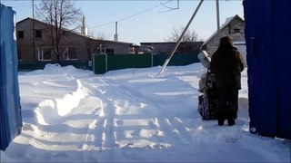Самодельный снегоуборщик