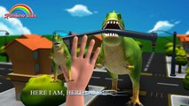 Dinosaur Finger Family,Daddy Finger Daddy Finger