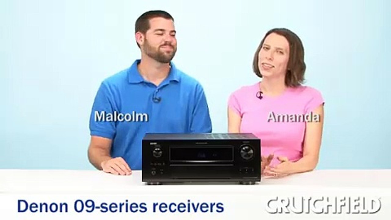 Denon Home Theater Receivers: AVR-1909, AVR-2309 & AVR-2809 | Crutchfield Video