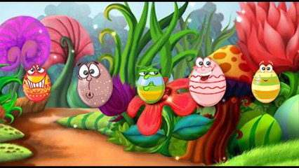 Eggs Finger Family Song | Children Songs and Kid Songs done By Kinder Rhymes Zone