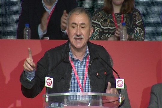 Álvarez se estrena como secretario general de UGT