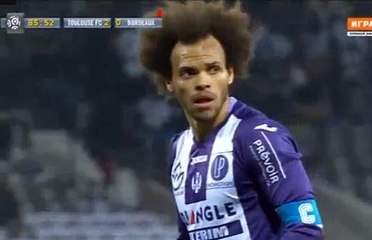 Braithwaite M. Penalty Goal HD - Toulouse 3 - 0 Bordeaux - 12/03/2016