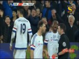 Diego Costa RED CARD for Biting - Everton 2-0 Chelsea