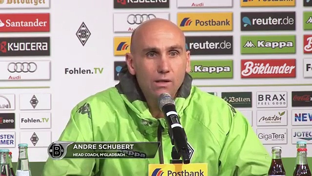 Andre Schubert: 'Mahmoud Dahoud übertreibt manchmal' | Borussia M'Gladbach - Eintracht Frankfurt 3:0
