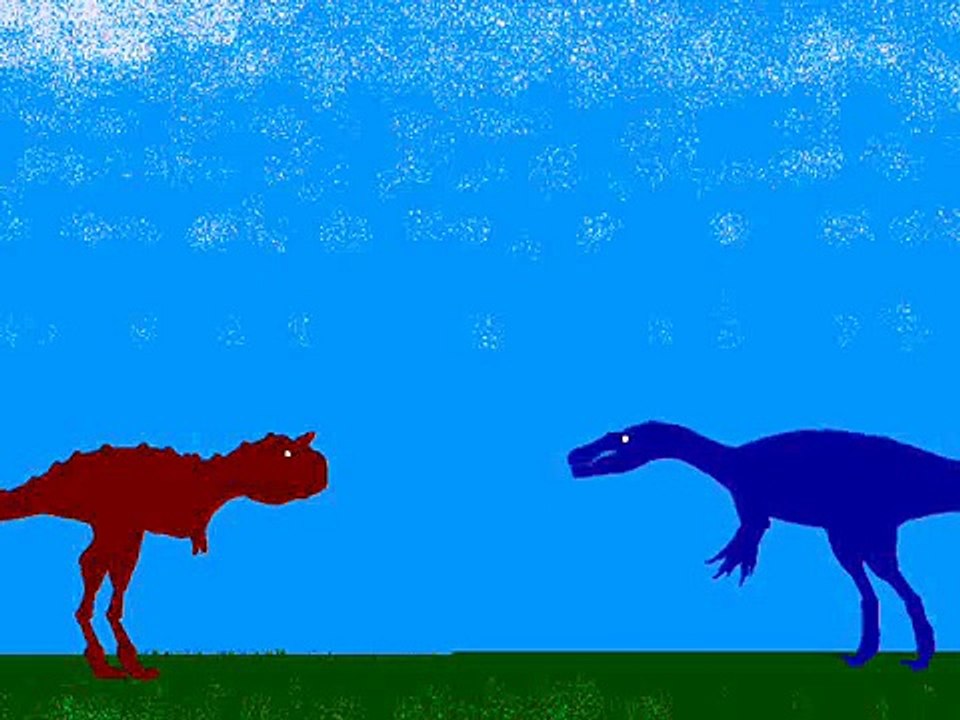 Dinosaur Territories - Carnotaurus vs Baryonyx