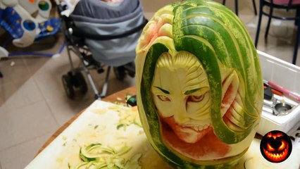 Donna Mostro - Watermelon Carving