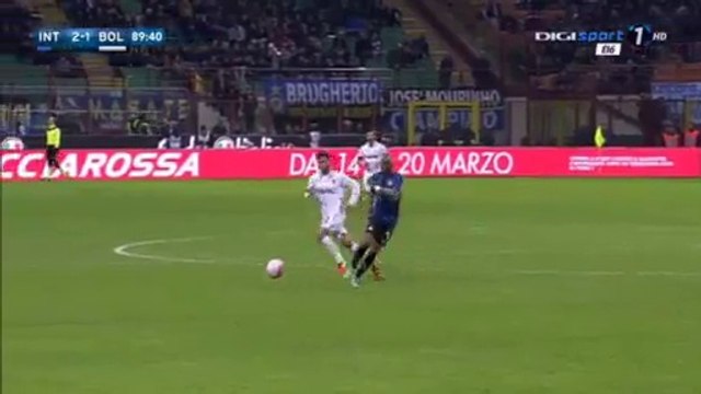 2-1 Franco Brienza Goal HD - Inter Milan vs Bologna 12.03.2016 HD