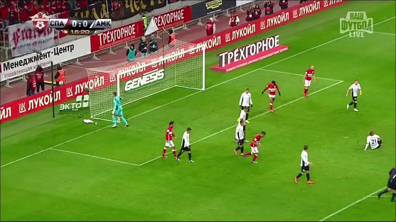 Спартак Москва - Амкар 2-1 (12 марта 2016 г, Чемпионат России)