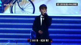엑소 첸(EXO CHEN), 대전드라마페스티벌에서 노래 2번한 사연은? [MD동영상]