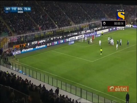 2-0 Danilo DAmbrosio Goal _ Internazionale v. Bologna - 12.03.2016 HD