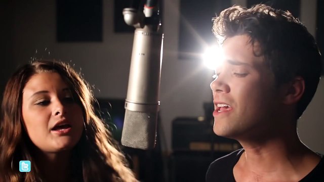 Beneath Your Beautiful - Labrinth ft. Emeli Sande - Acoustic Cover - Savannah Outen & Drew Seeley