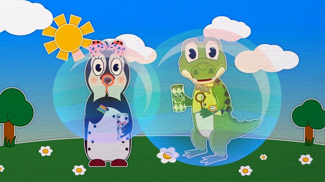 #37 | Сезон # 1 | ВСЕ СЕРИИ ПОДРЯД | Уроки от Пинги и Кроки | Учим буквы цифры цвета фигур