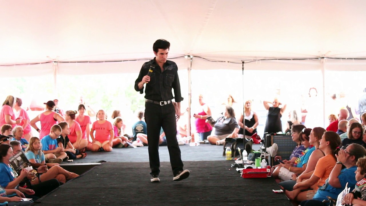 Kavan Hashemian sings 'True Love Travels On A Gravel Road' Elvis Week 2015