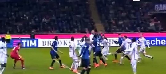 Inter vs Bologna 1-0 Gol Perisic Goal (12_03_2016)
