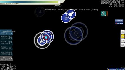 osu! : XeoN - Dream of Winds [Another] + DT HD (S)