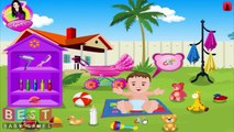 ღ Baby Outdoor Bathing - Baby Games for Kids # Watch Play Disney Games On YT Channel