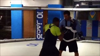 Michael Johnson Training for Nate Diaz Fight (Looking Sharp)