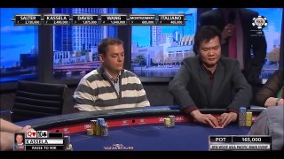 Amateur player Italiano butchers hand at WSOP 2014 Asia Pacific Main Event Final Table