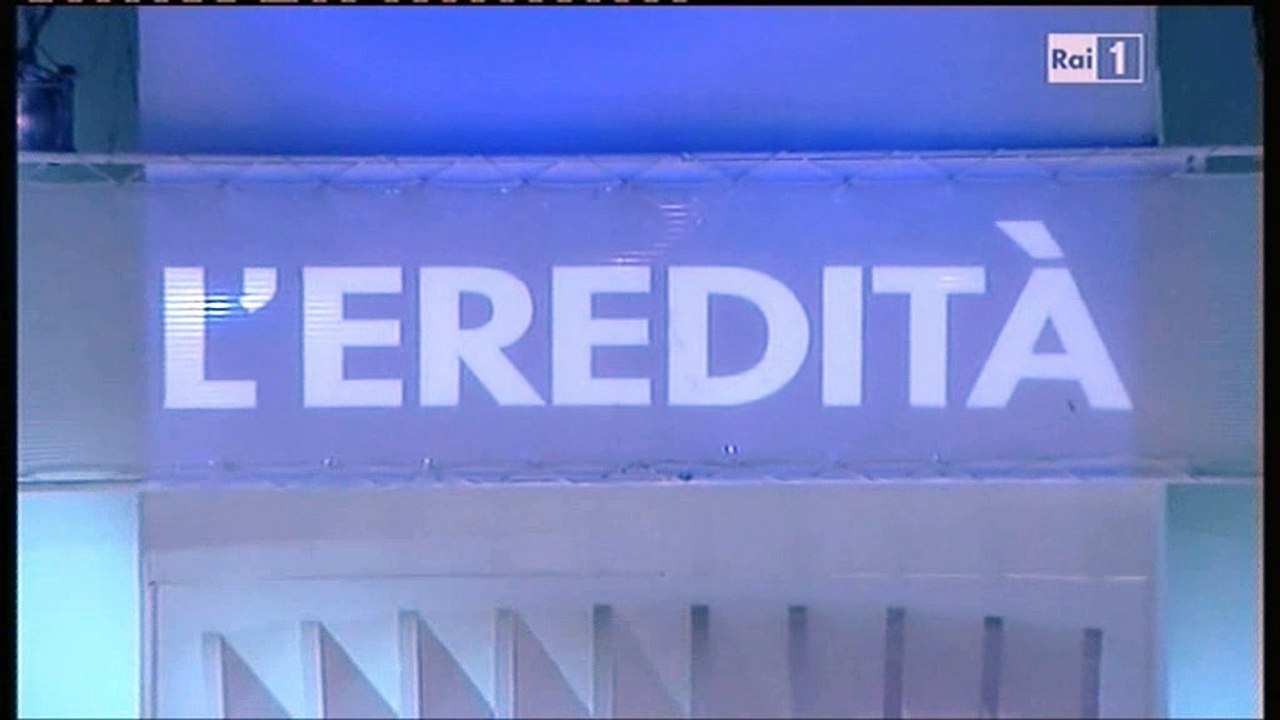 Anteprima Eredità 6 marzo 2016