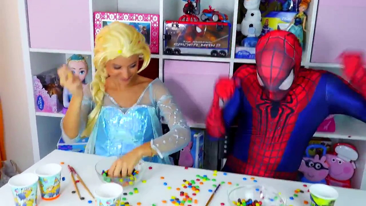 Spiderman vs Venom vs Frozen Elsa vs batman vs Joker in Real Life - Superheroes Life Trailer