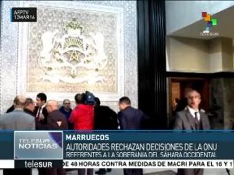 Marruecos rechaza declaraciones de la ONU sobre el Sahara Occidental