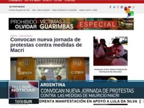 Argentina: trabajadores públicos protestarán contra despidos masivos