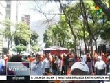 Venezuela: opositores al gobierno se manifiestan en Caracas
