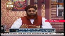 Ahkam e Shariat Live 6 March 2016, Questions & Answers by Mufti Muhammad Akmal Qadri AlMadani