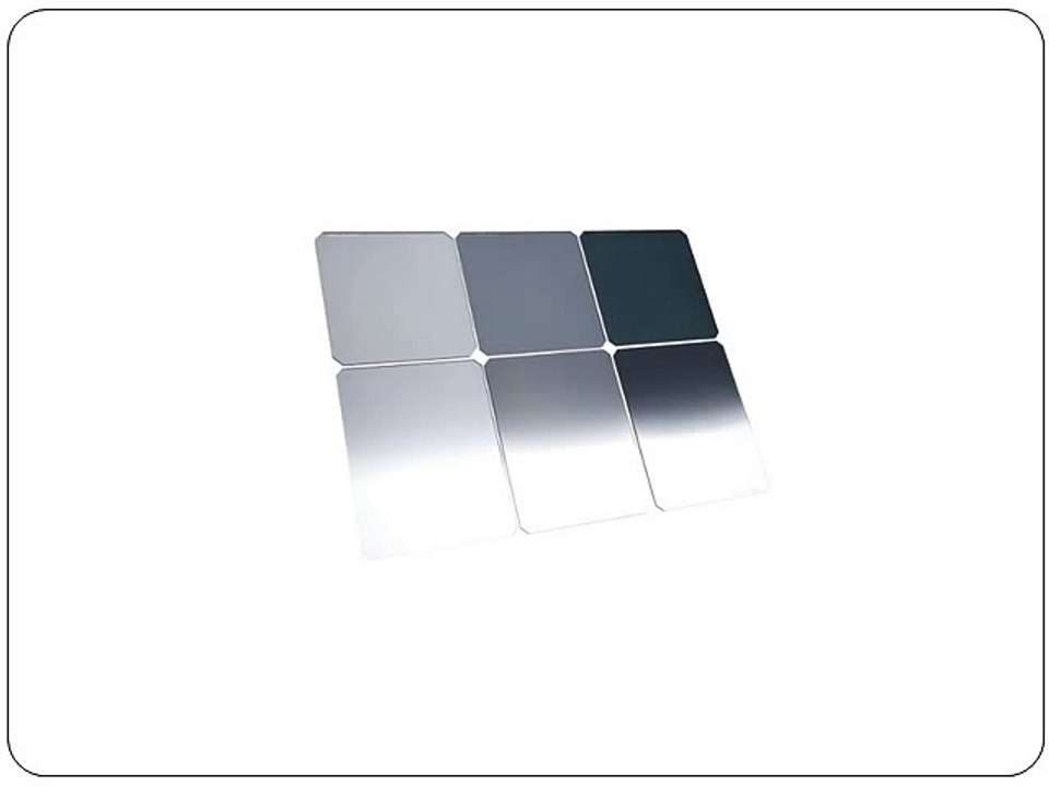 Formatt Hitech HT85NDMKITHE - Juego de filtros de densidad neutra combinada (85 mm, 6 filtros ND estÃ¡ndar degradados de