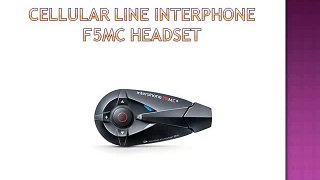 Cellular Line Interphone F5MC Headset