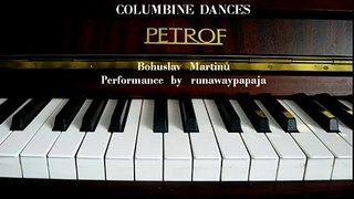 Columbine dances - piano