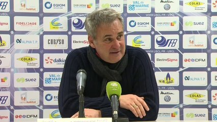 USCL - Evian : Conférence de presse des entraîneurs (J30 S15/16)