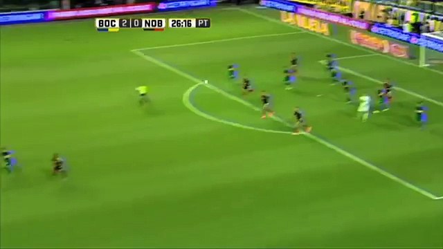 Tevez, a puro lujo. Boca 2 - Newells 0. Fecha 4. Primera División 2016.
