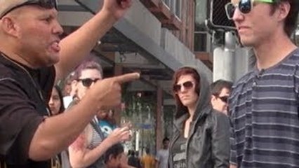 SAYING BETTER SHUT UP TO PEOPLE