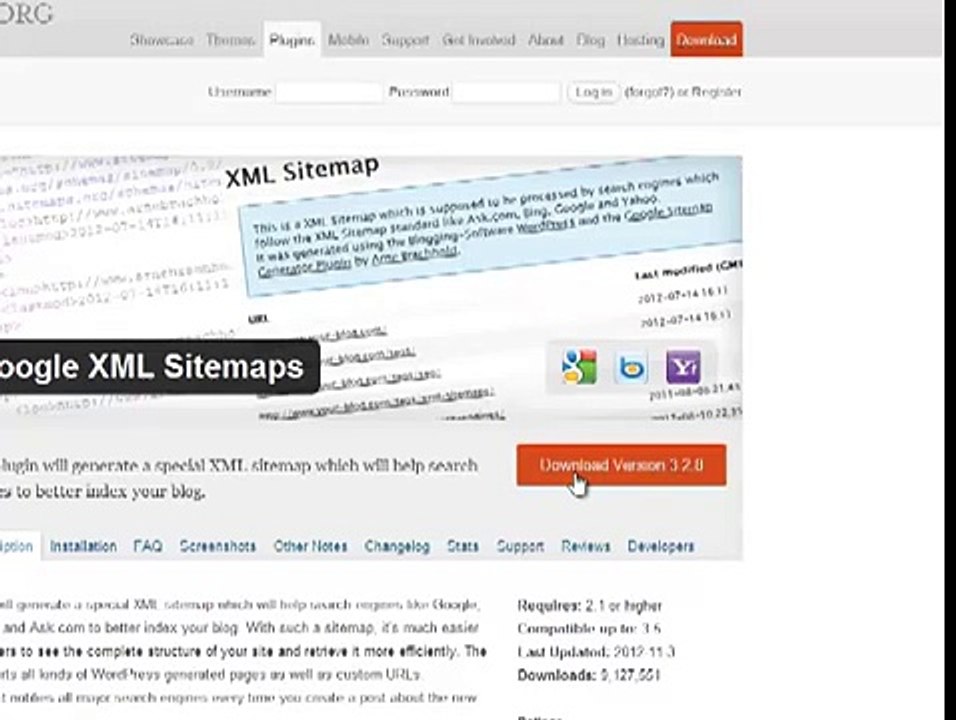 شرح تنصيب اضافة Google XML Sitemaps لتوليد خرائط وورد بريس