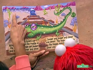Sesame Street - Lucy The Lazy Lizard