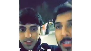 سعود فهد و راجح الحارثي مع عبدالله فهد