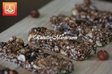 Barres Tendres Sans Cuisson - No Bake Healthy Granola Bars
