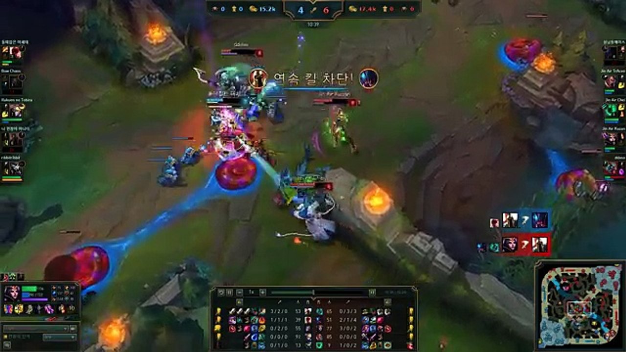 Jin Air Kuzan - LeBlanc vs Orianna - KR LOL SoloQ Highlights