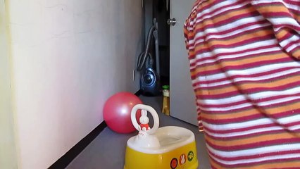 771玲奈ちゃんToilet training time トイレトレーニング ２歳1ヶ月目