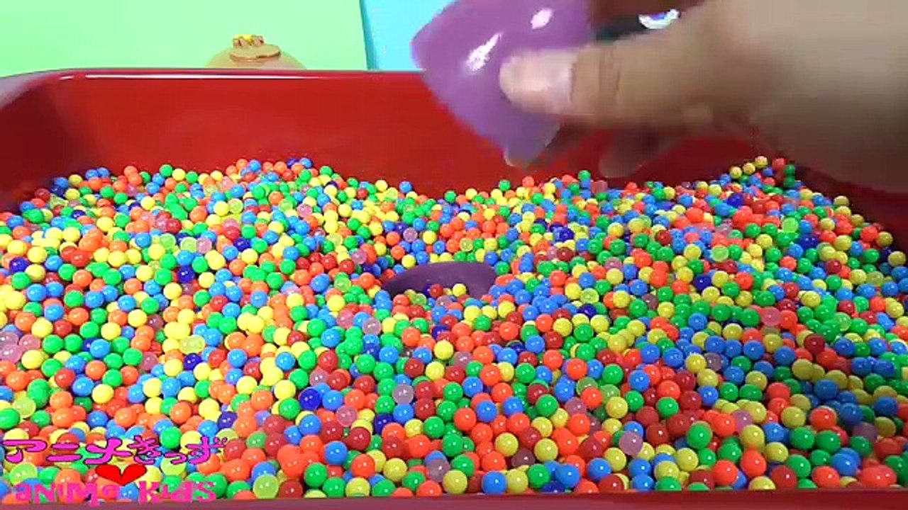 アンパンマン カラフル たまご の 中身はなにかな？ おもちゃアニメ テレビ 映画 animekids アニメきっず animation anpanman egg toy