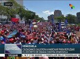 Venezuela se moviliza en contra de las injerencias de EE.UU.